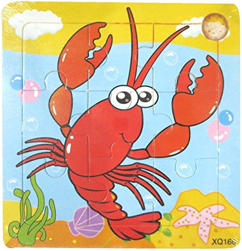 NPRC Wooden Scorpio Design Puzzle for Kids (6X6 in)