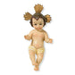 Baby Jesus Figurine With Story Card - Cast Resin Doll For Religious Christmas Nativity Scene Set Or Table Top Display, 3.5 Inch