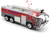 Ailejia Airport Fire Trucks for Boys, Fire Engine Toys Diecast Fire Truck Engine Pullback Friction Toy Engineering Vehicle fire