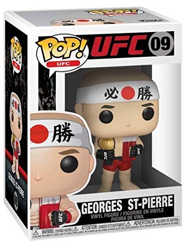 Funko Ufc: Ultimate Fighting Championship - George St. Pierre Pop! Vinyl Figure (Includes Compatible Pop Box Protector Case)