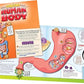 SmartLab Squishy Human Body Toy - 21 Removable Parts, Anatomy Book, Standard Size, Multicolor, Model 06428
