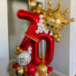 Red 7 Balloon, Number Balloon 40 Inch, Red Party Decorations, 7Th Balloon Number, Red Seven Iron Man Ladybug Spiderman Birthday