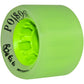 Atom Skates Poison Wheels Indoor/Outdoor/Slick Surfaces 62X38 Green / 4 Wheels