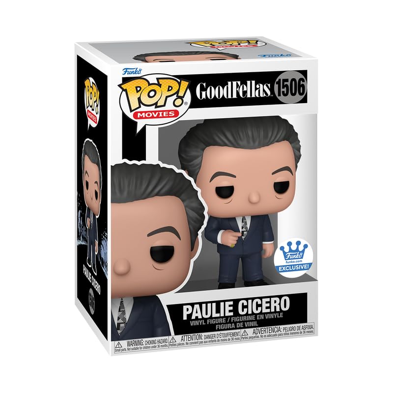 Funko Pop! Movies: Goodfellas - Paulie Cicero Shop Exclusive, Standard, 76861