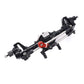 RZXYL Aluminum Front / Rear Portal Axles Set for 1/10 Axial SCX10 II 90046 90047 RC Crawler Car (Black)