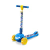 Jetson Sonic Three-Wheel Light Up Kick Scooter, Light Up Stem & Wheels, Height Adjustable Handlebar, Rear Brake, Foldable, Ages 