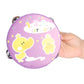 Tambourine Wood, Attractive Beautiful Tambourine Drum Bell, Colorful Parties And Kids Games For Sing Or Dance Accompaniment(Duck