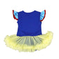 HOIZOSG Baby Girls Snow White Princess Costume Halloween Christmas Party Outfits Birthday Romper Tutu Dress w/Headband Shoes XL