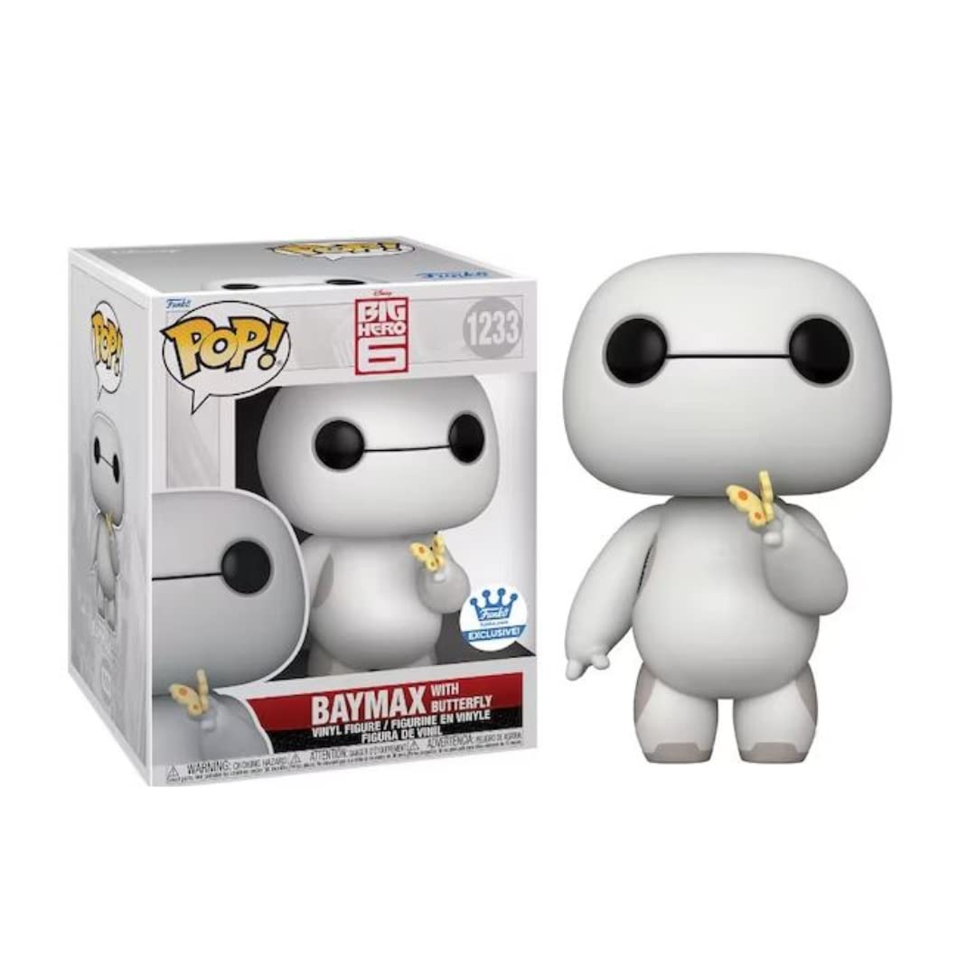 Funko Pop! Big Hero 6 - Baymax With Butterfly 6    Super Sized Exclusive