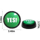 Joffreg YES Sound Button - Green, Plastic, Model #021202
