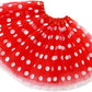 Girls Polka Dot Tutu Skirt, Red Black Blue Polka Dot Halloween Tutu Christmas Birthday Party Tulle Costume