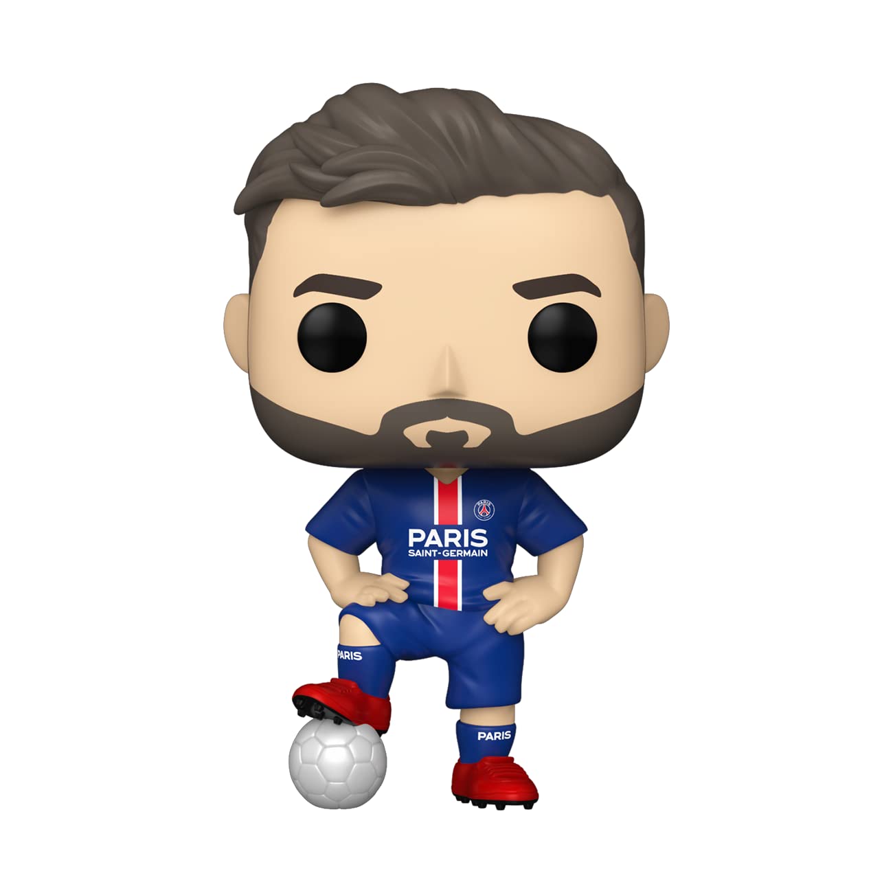 Funko Pop! Football Lionel Messi Figure - 3.75" Vinyl, Paris Saint-Germain, Blue, Model 67389