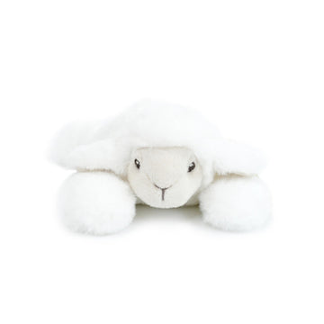 Mon Ami Lamb Stuffed Plush Toy - 7   , Baby Christening Gift, Religious Gift, Dedication, Baptism For Infants, Toddlers