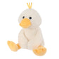 Apricot Lamb Toys Plush White Velvet Duck With Thin Foot Stuffed Animal Soft Cuddly Perfect For Kids 8.5 Inches