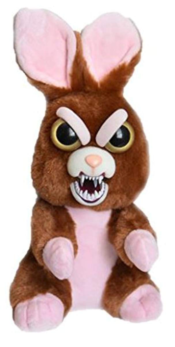 Feisty Pets Vicky Vicious Plush Stuffed Bunny - Small Size, Soft Plush Material
