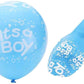 Shopping Time Its a Boy Blue Latex Balloon for Baby Shower Decoration Set of 20 (12 Inch)