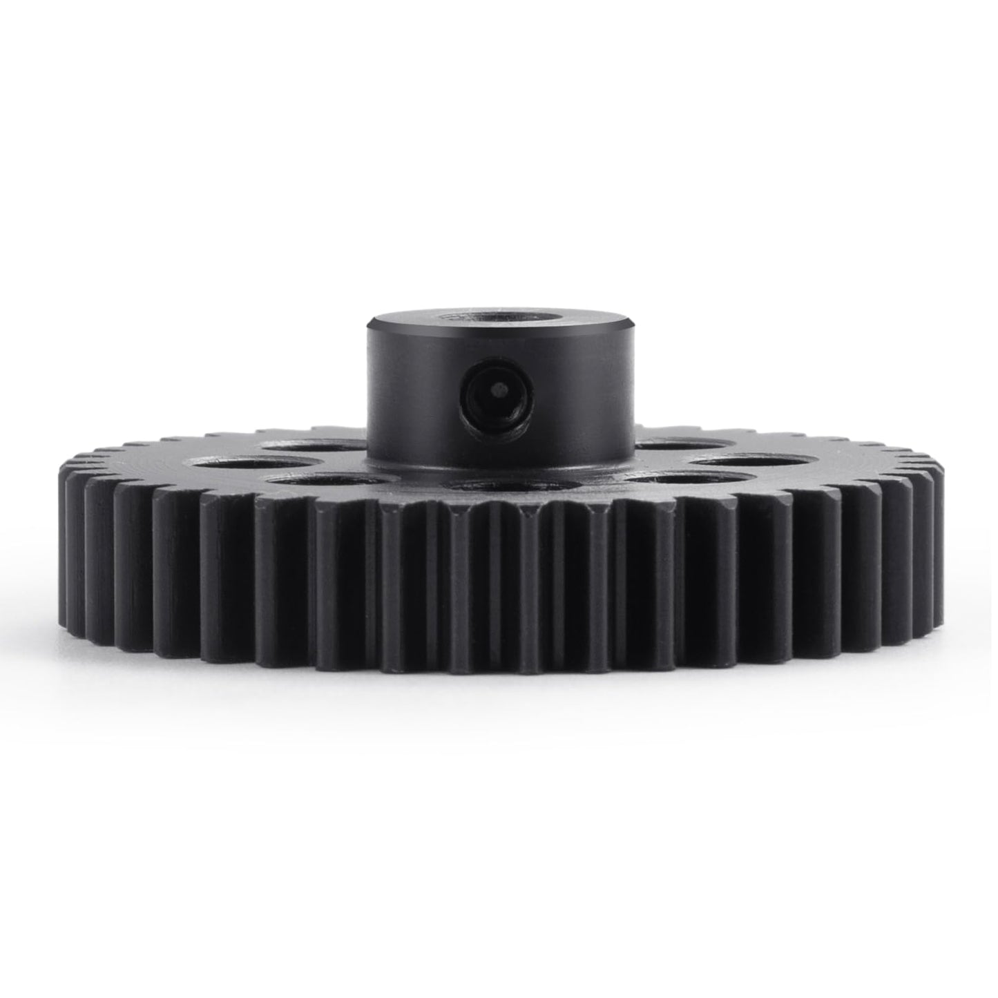 Brkrc Steel M1 Pinion Gear 34T-45T 5Mm Shaft Motor Gears For 1/8 1/10 Rc Brushless Brush Motor Electric Car/Truck Part (42T)