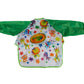Crayola Art Smock for Toddlers, Waterproof Bib, 1 Count, Ivory, Model 811379, Best Fit for Age 1 (12 Months)