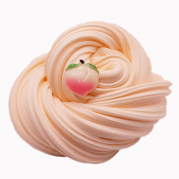Butter Peach Slime, Scented And Stretchy Clay Sludge Toy, Party Favors, Prize, School Education, Birthday Gifts For Kids Girls Boys (200Ml)