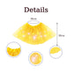Baby Girls Light Up Led Ballet Tutu Skirt Tutu Dress Up Costume Tutu Kids Party 3-Layer Multicolor Tutu Skirts (Yellow)