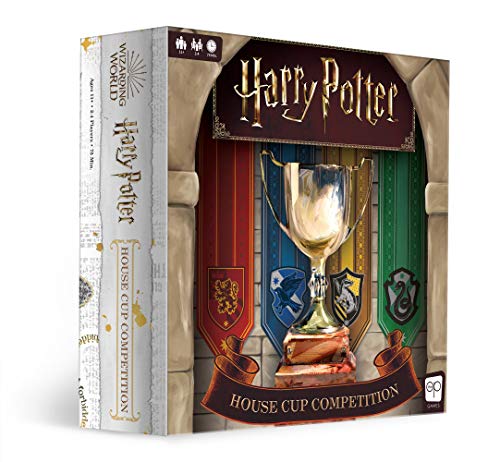 Usaopoly Harry Potter House Cup Competition | Worker Placement Board Game | Play As Your Favorite Hogwarts House | Officially Licensed Harry Potter Game