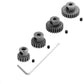 HobbyPark Steel Metal Mod 0.6 Module Pinion Gear Set 3.175mm Motor Gears 17T 21T 26T 29T 11189 11176 11181 11119 for RC Car Redc