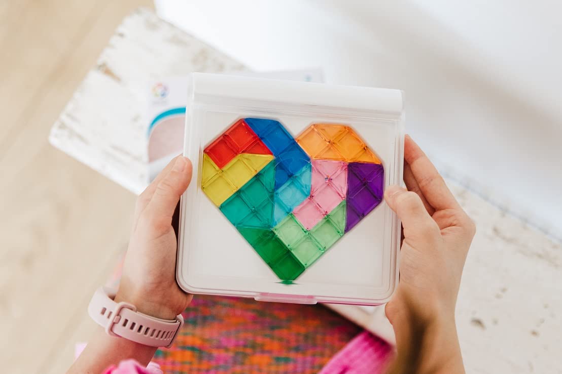 SmartGames IQ Love Travel Puzzle Game - 120 Challenges for Ages 7+, Multi-color, Model SG 302US
