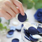 Floroom 500pcs Rose Petals Dusty Blue Navy Faux Silk Flower Petals for Wedding Flower Girl Basket Aisle Scatter Dinner Table Cen