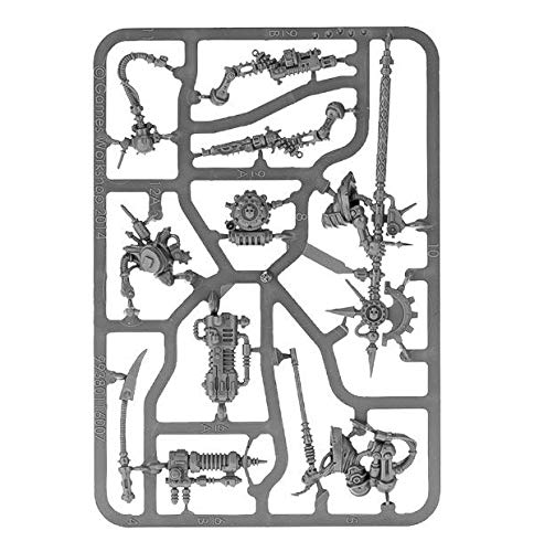 Games Workshop 99070116001' Warhammer 40,000' Adeptus Mechanicus Tech-Priest Dominus Action Figure, Black