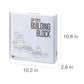 Lekebaby Building Bricks 1500 Pcs Basic Building Blocks, Compatible With All Major Brands (Gray)