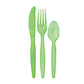 Tiger Chef Neon Glow In The Dark Party Supplies - Hard Plastic Cutlery In Pink, Blue, Green and Orange - 384 Pieces