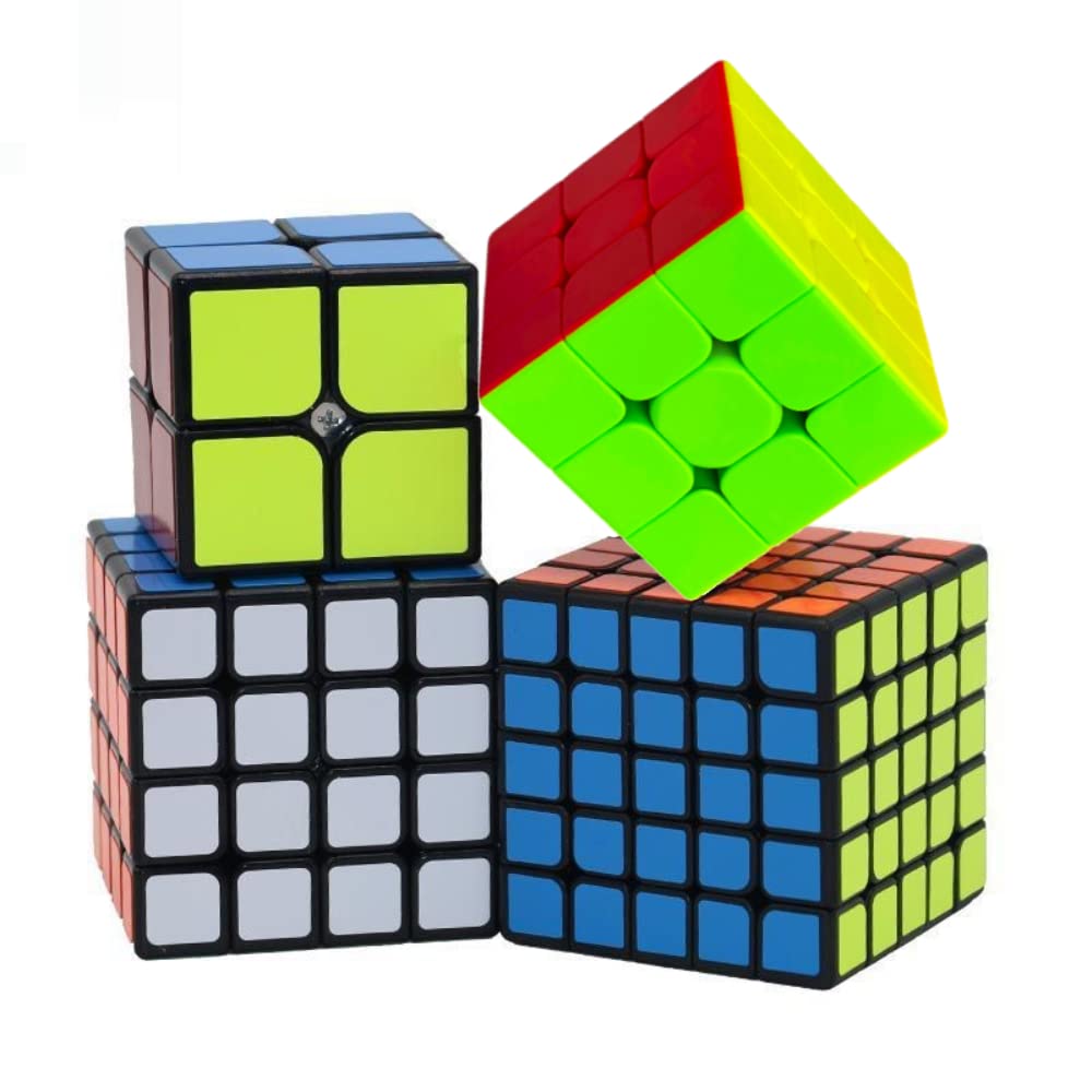 Irrdfo 4X4 Speed Cube, 4X4 Cube Puzzle Black