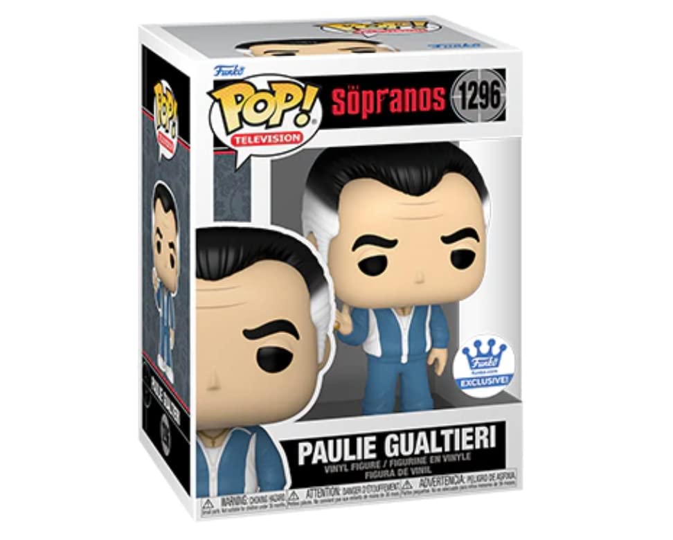 Funko POP! The Sopranos Paulie Gualtieri Vinyl Figure, Exclusive Multicolor, Model 60130