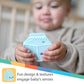 Nuby All Silicone Milk Carton Teether - 3+ Months