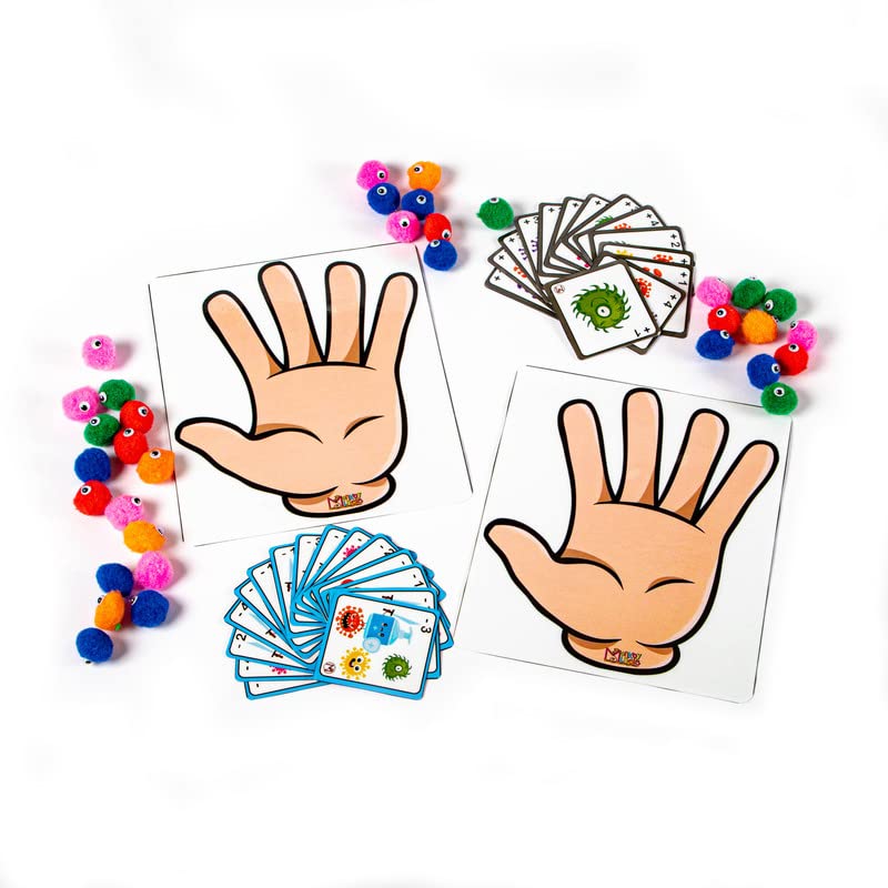 Monkey Minds//Math Activity  Germs Go Away!//Early Educational Toy And Learning Activity//Concept Of Counting And Early Numerac