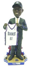 Foco Forever Collectibles Nba Milwaukee Bucks Mens Milwaukee Bucks T.J. Ford Draft Pick Bobblehead - Special Order, Team Colors