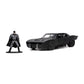 Jada Toys Hollywood Rides 2022 Batmobile W/Batman Fig 1/32 Vehicle Black