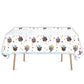 41Pcs Cat Party Supplies,Include 20 Plates, 20 Napkin And 1Pcs Tablecloth,Used For Birthday Party Decoration (Cat Eee)