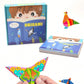 Little Mind Origami Paper Craft Kit For Kids | Diy Folding Activity Set With Color Printed Sheets & StepByStep Guide Book | Ed