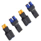 2Pairs No Wires XT30 to EC3 Plug Female Male Adapter Connector for RC FPV Drone Car Lipo NiMH Battery Charger ESC