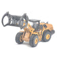 Ailejia 1/50 Scale Diecast Wood Grab Construction Vehicle Toys Timber Grab Truck Heavy Wooden/Building Articulated Alloy Constru