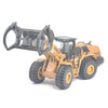 Ailejia 1/50 Scale Diecast Wood Grab Construction Vehicle Toys Timber Grab Truck Heavy Wooden/Building Articulated Alloy Constru