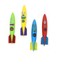 ZHFUYS Diving pool Toy underwater swimming tossing Diving Torpedo Shark 4 Pack