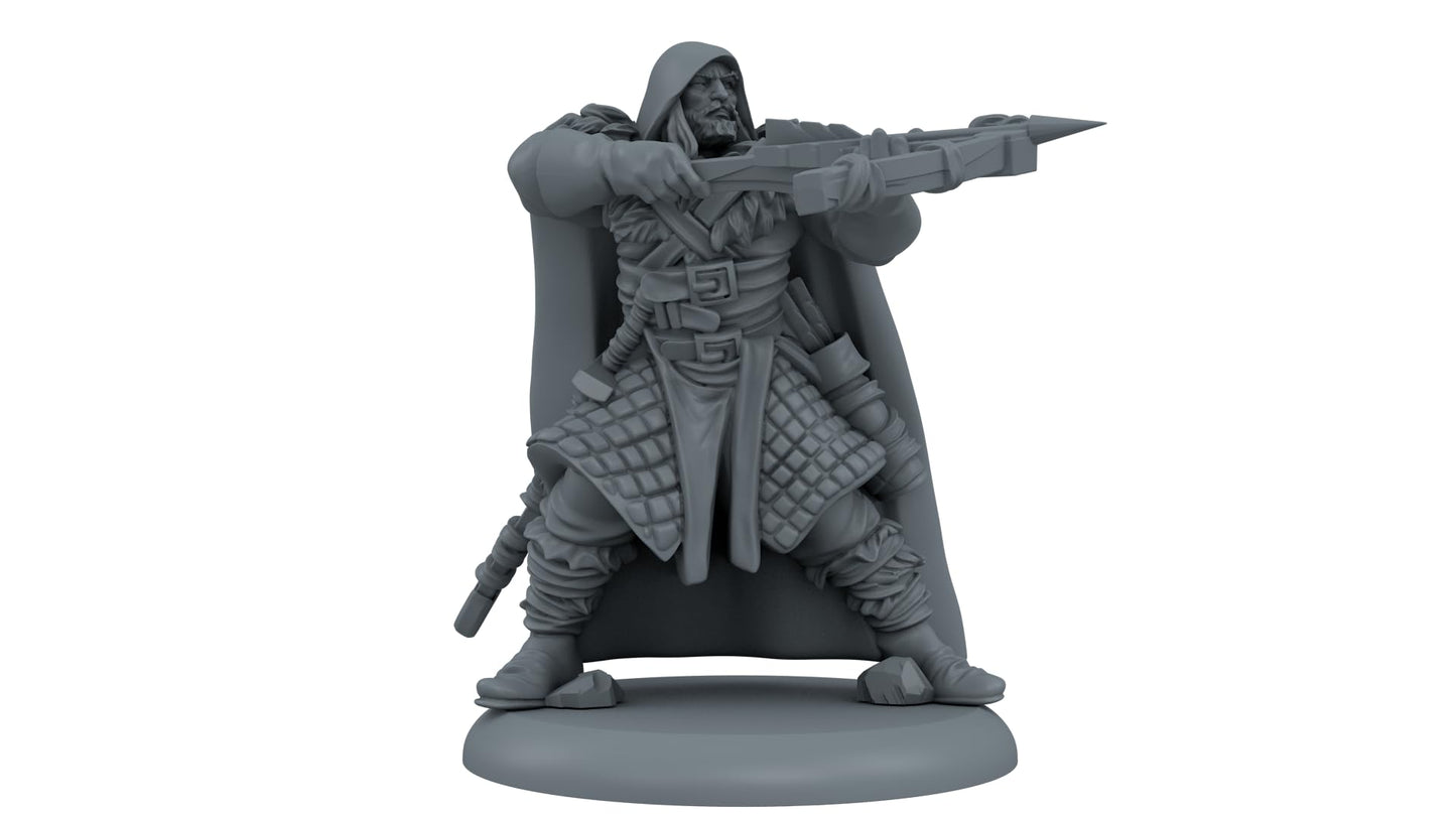 CMON A Song of Ice and Fire Tabletop Miniatures Game Builder Crossbowmen Unit Box - Deadly Marksmen of Westeros! Strategy Game for mature-themeds  Ages 14+  2+ Players  45-60 Minute Playtime  Made