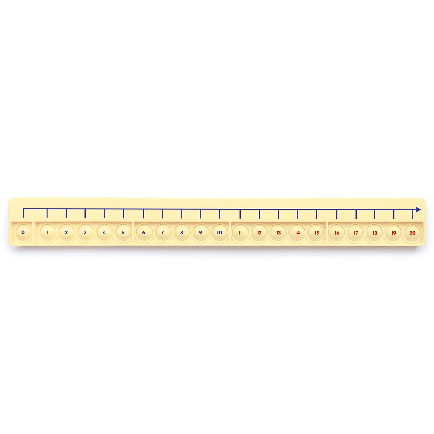 Number Line Pop and Learn Bubble Board