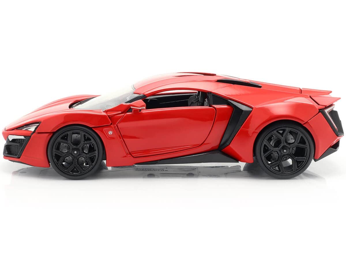 Jada Lykan Hypersport Red Fast & Furious 7'' (2015) Movie 1/24 Diecast Model Car