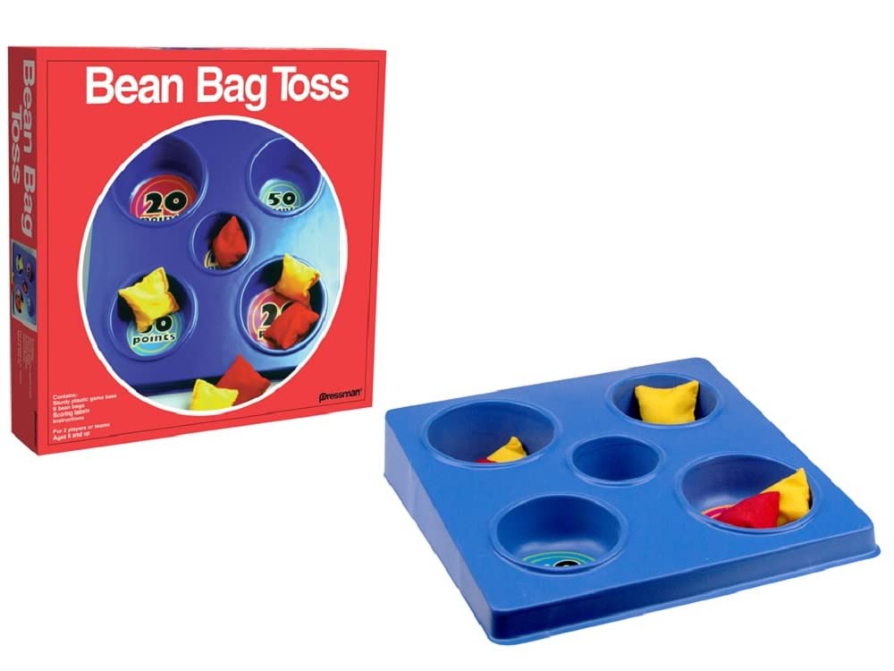 Pressman PRE-2088-12 Toys Bean Bag TOSS (Set of 6)