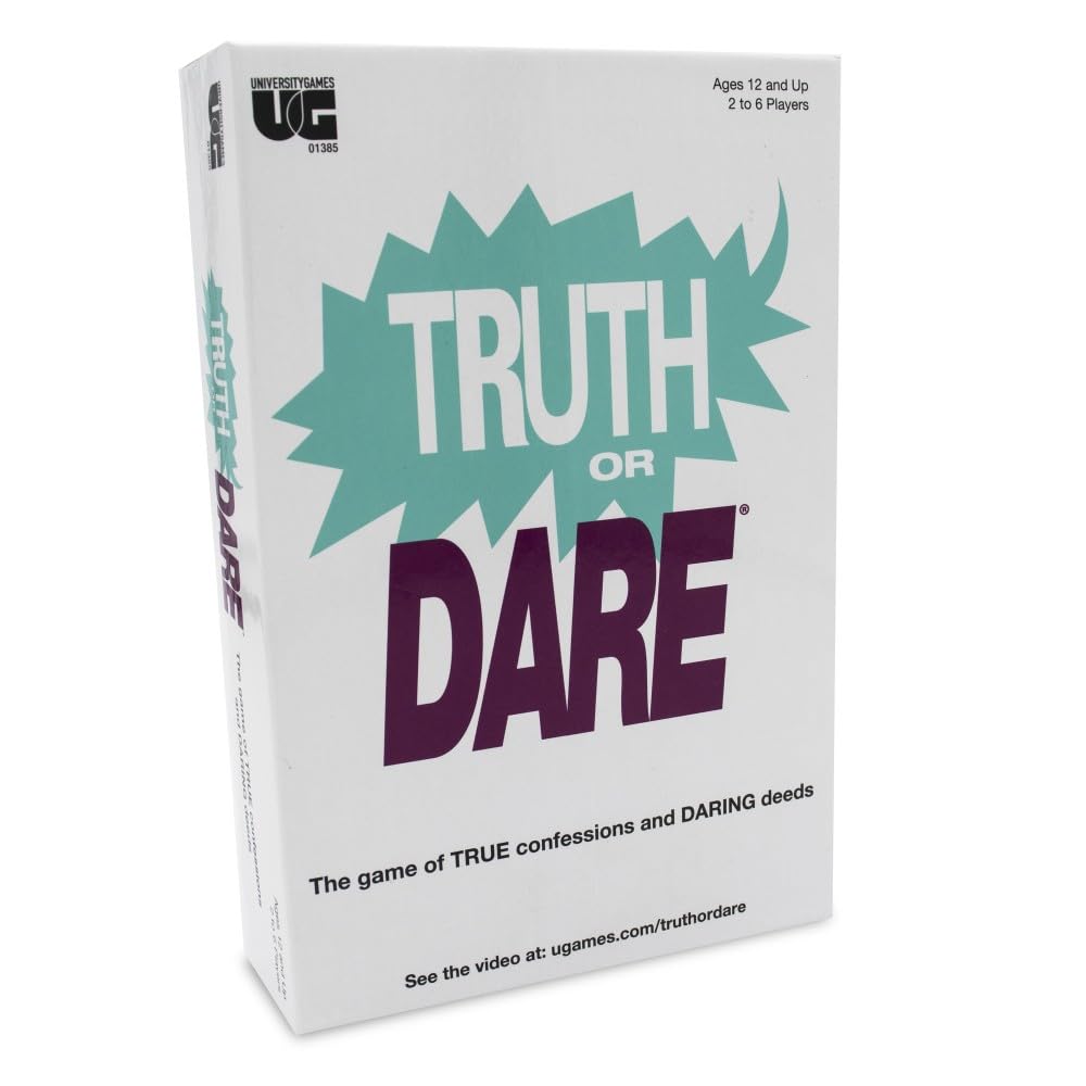 University Games | Truth Or Dare Party Card Game, For 2 To 6 Players Ages 12 And Up