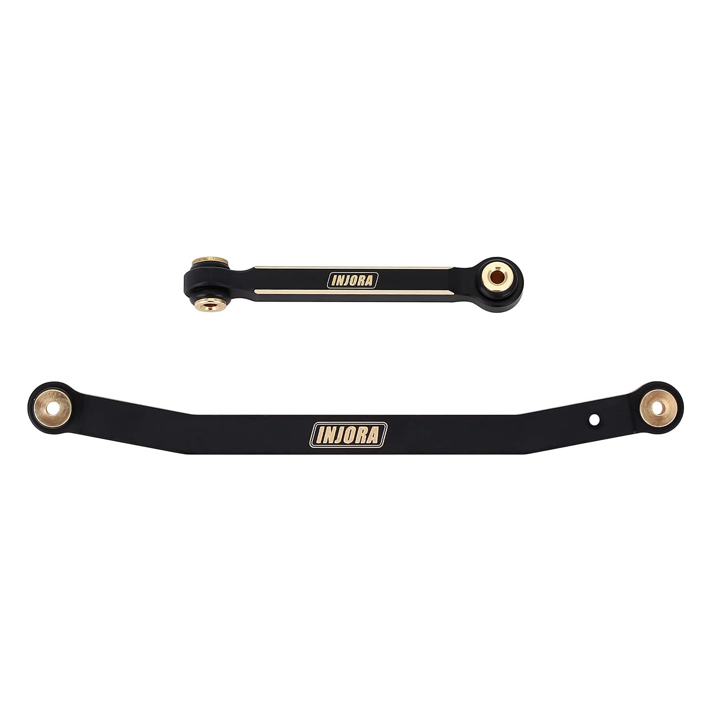 INJORA Brass Steering Rod Links Set -High-Tightening Linkage for 1/24 RC Crawler Axial SCX24 Gladiator Deadbolt C10 90081
