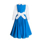 Belle Provincial Village Costume Blue Belle Dress Princess Belle Dress Beauty Beast Costume